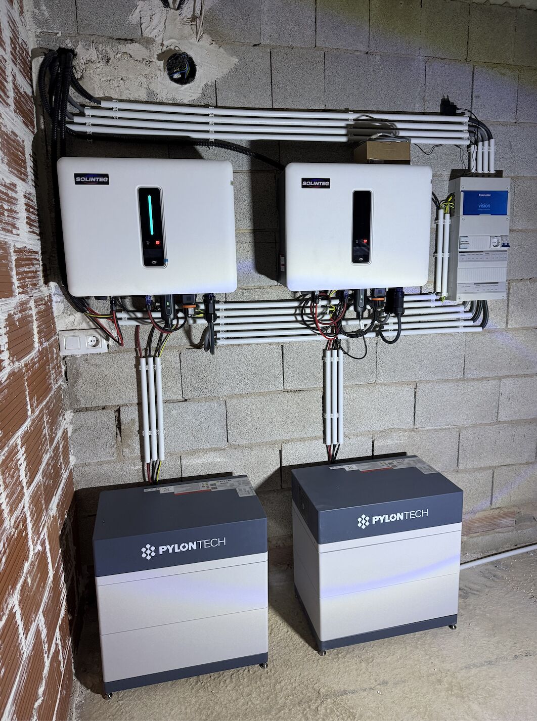 Dubbele Solinteg installatie