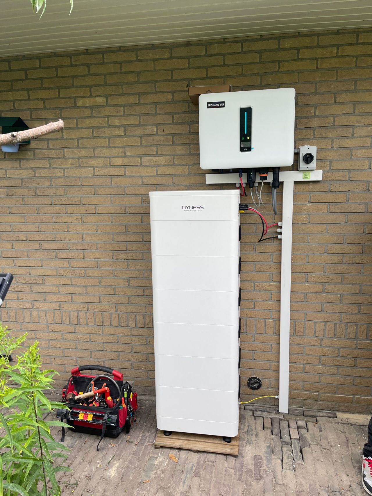 Dyness thuisbatterij installatie