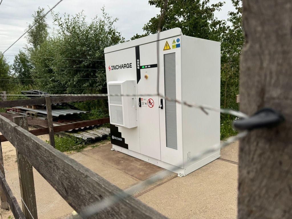 INCHARGE BESS-unit in landelijke omgeving